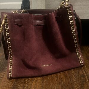 Beautiful suede Michael Kors bag 🛍️SOLD